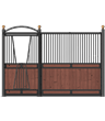 10 Foot Nobleman Stall Front with V-Door